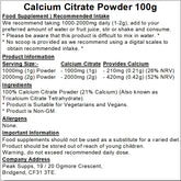 calcium citrate
